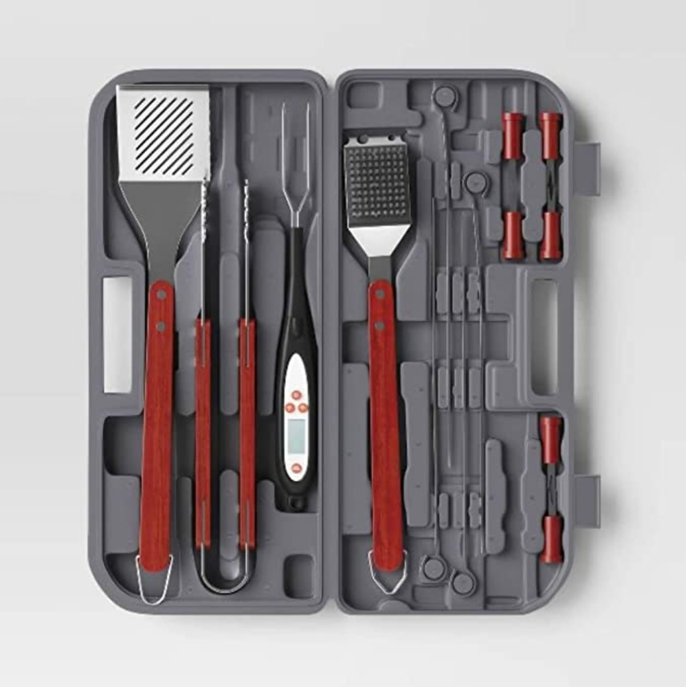 New Room Essentials Grilling Tool Set - Picture 2 of 4